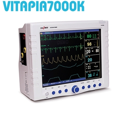 MÁY THEO DÕI BỆNH NHÂN VITAPIA 7000K HÃNG TRISMED - HÀN QUỐC